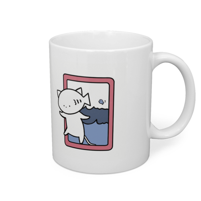 マグカップ - 直径 8 cm / 高さ 9.5 cm