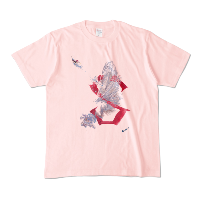 カラーTシャツ - M - ライトピンク (淡色)