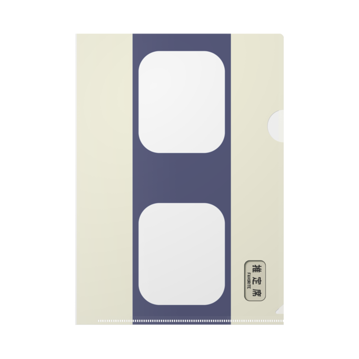 クリアファイル - B5