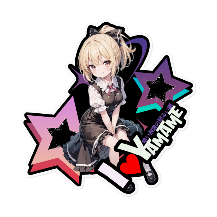 ステッカー - 160 x 160 (mm)