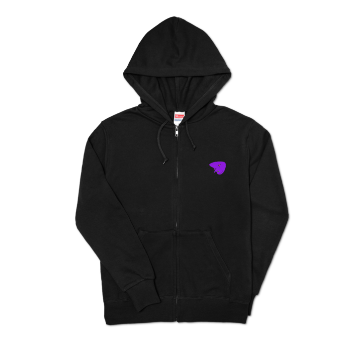 ジップパーカー - S - ブラック