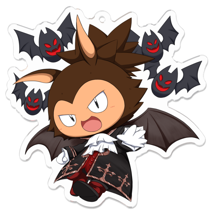 アクリルキーホルダー - 70 x 70 (mm)