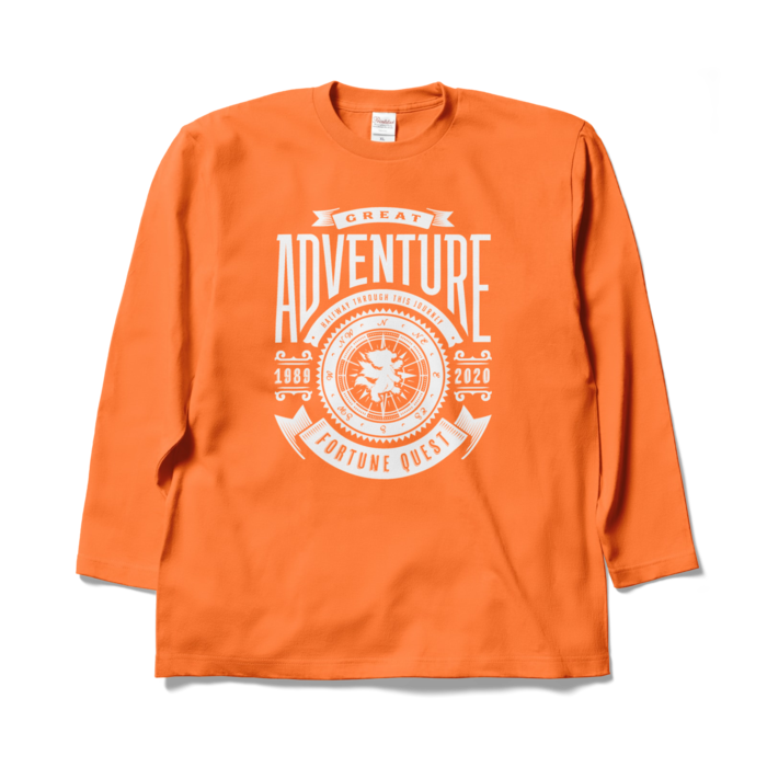 ロングスリーブTシャツ - XL - オレンジ