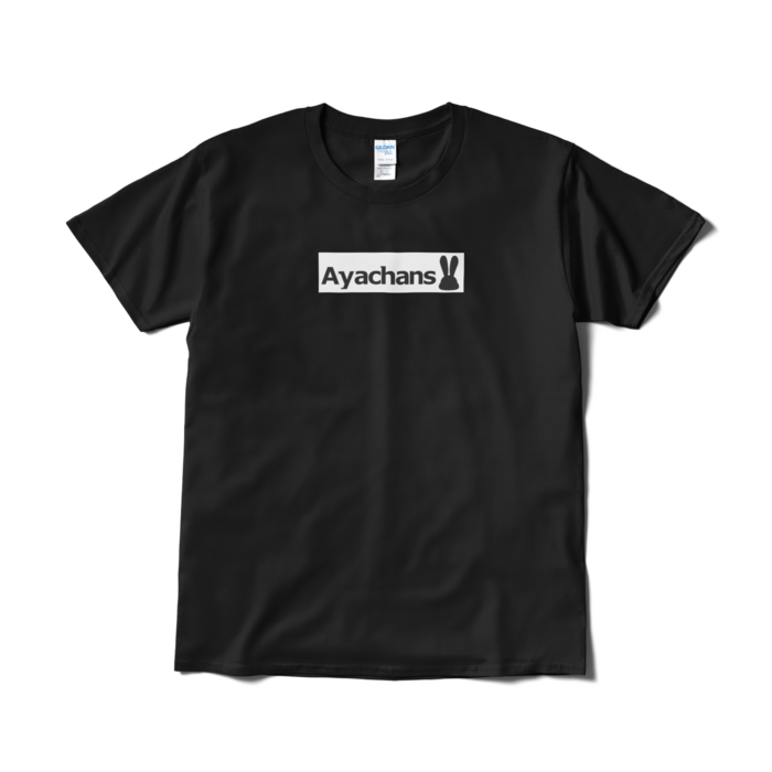 ロゴTシャツ - L - ブラック