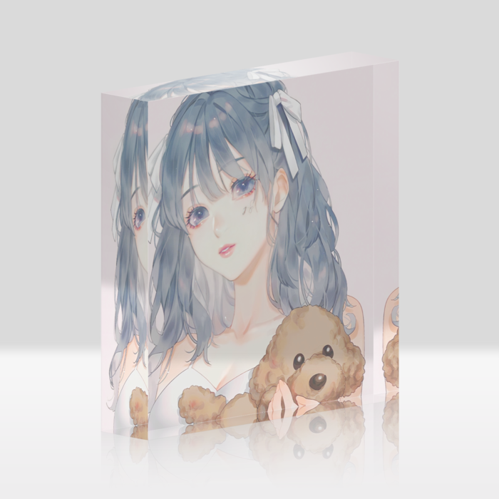 アクリルブロック - 100x100mm