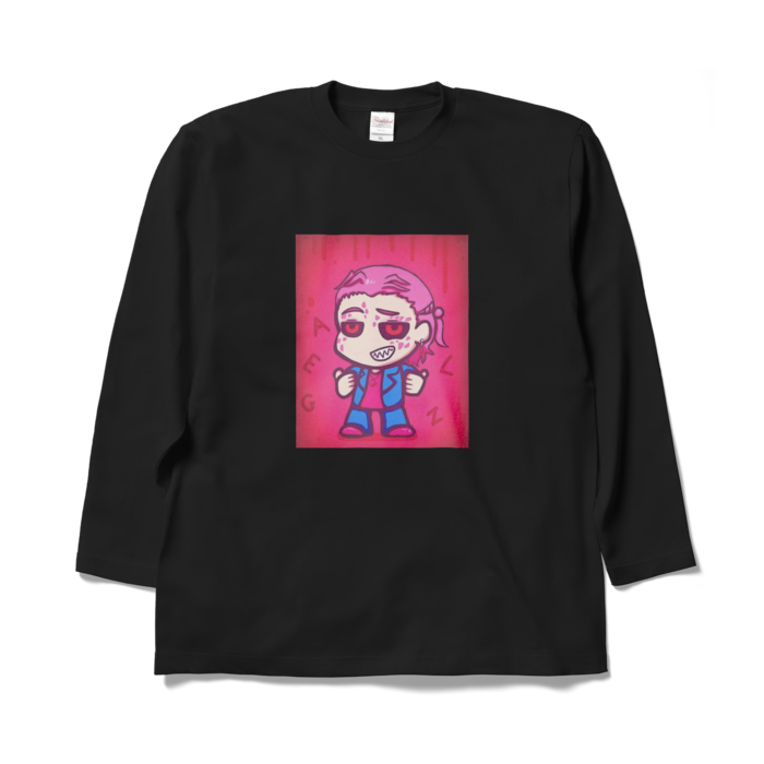 ロングスリーブTシャツ - XL - ブラック