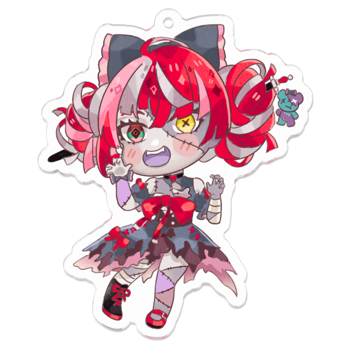 クレイジー・オリー Kureiji Ollie acrylic keychain - naderu