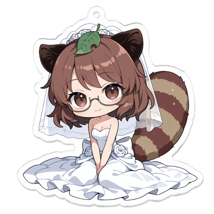 アクリルキーホルダー - 70 x 70 (mm)(キャラのみ)