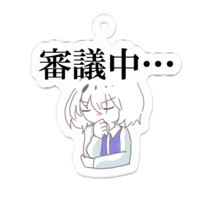 アクリルキーホルダー - 50 x 50 (mm)