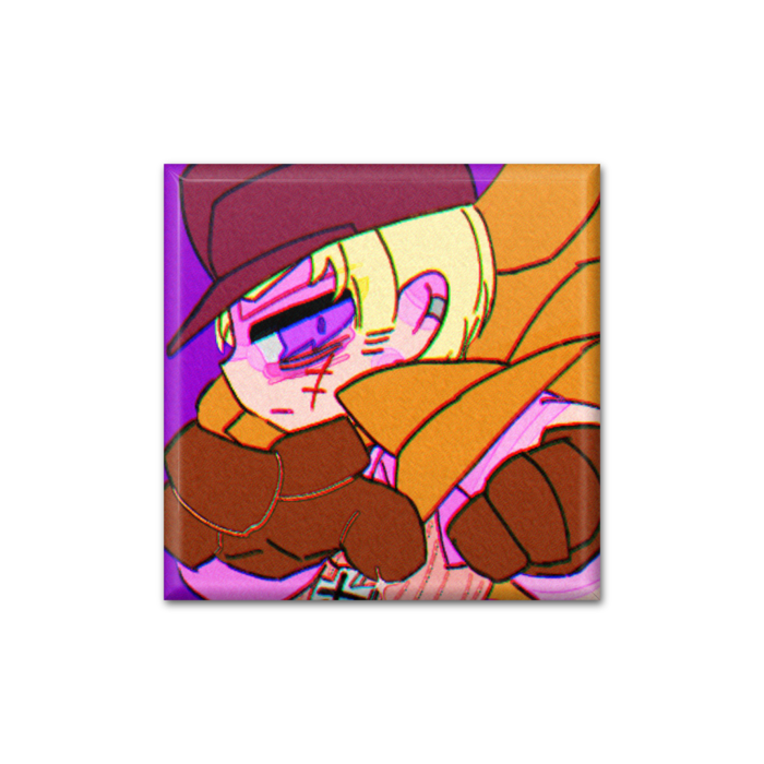 缶バッジ - 四角形40mm