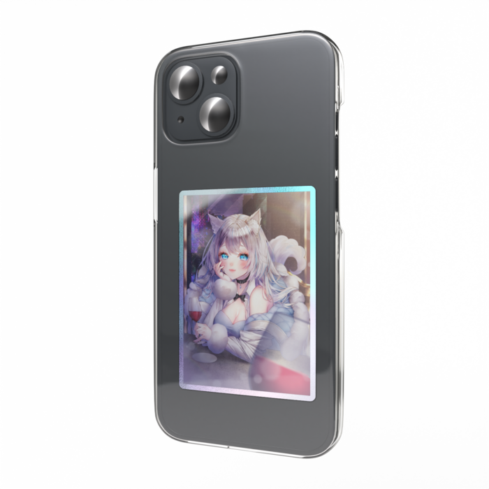 オーロラスマホステッカー - 縦