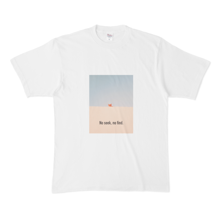 エモ猫　Tシャツ - XL - 白