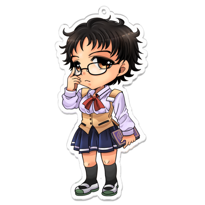 アクリルキーホルダー - 100 x 100 (mm)