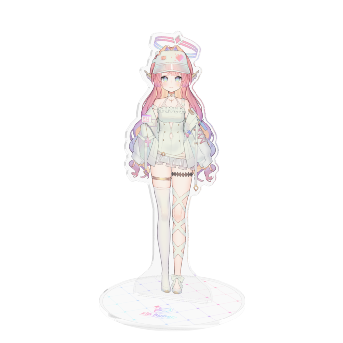 アクリルフィギュア - 160x160mm - ツインテールVer.