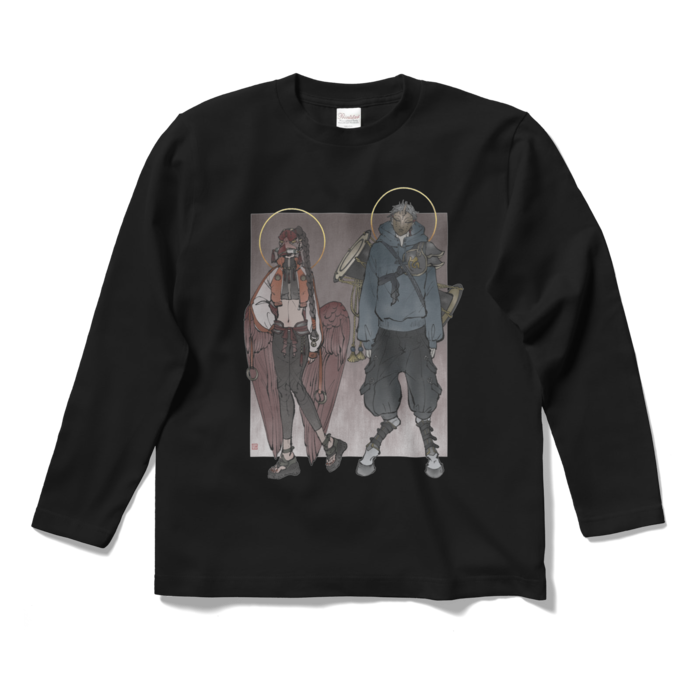 ロングスリーブTシャツ - S - ブラック