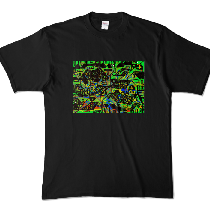 カラーTシャツ - XL - ブラック (濃色)