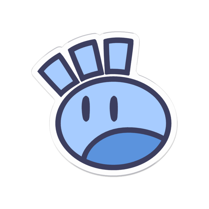 アクリルバッジ - 50 x 50 (mm)