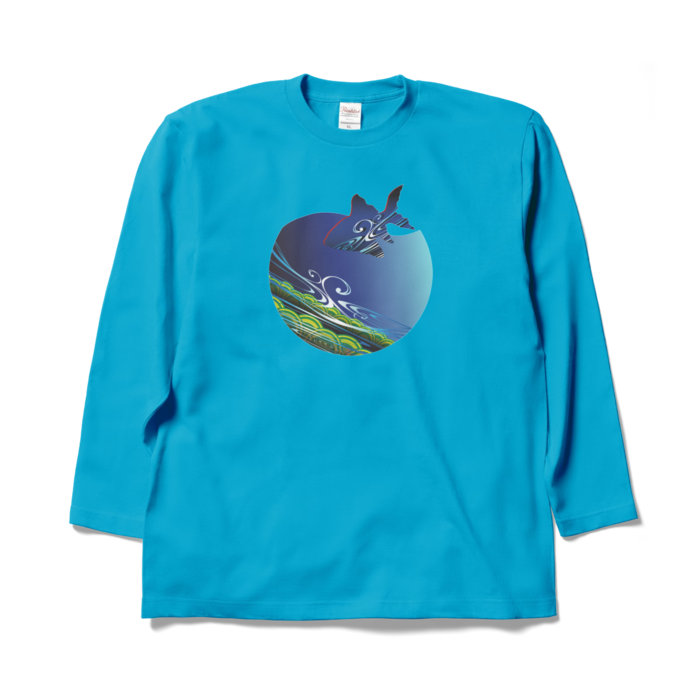 ロングスリーブTシャツ - XL - ターコイズ