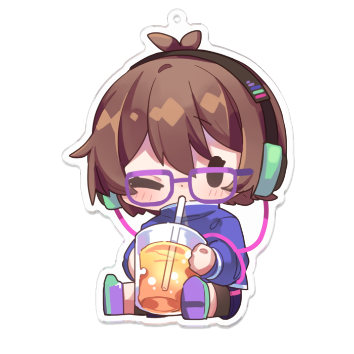 アクリルキーホルダー - 100 x 100 (mm)