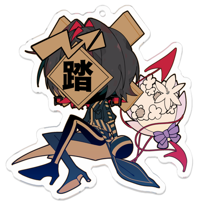 アクリルキーホルダー - 70 x 70 (mm)