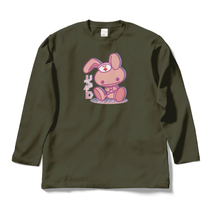 ロングスリーブTシャツ - L - アーミーグリーン