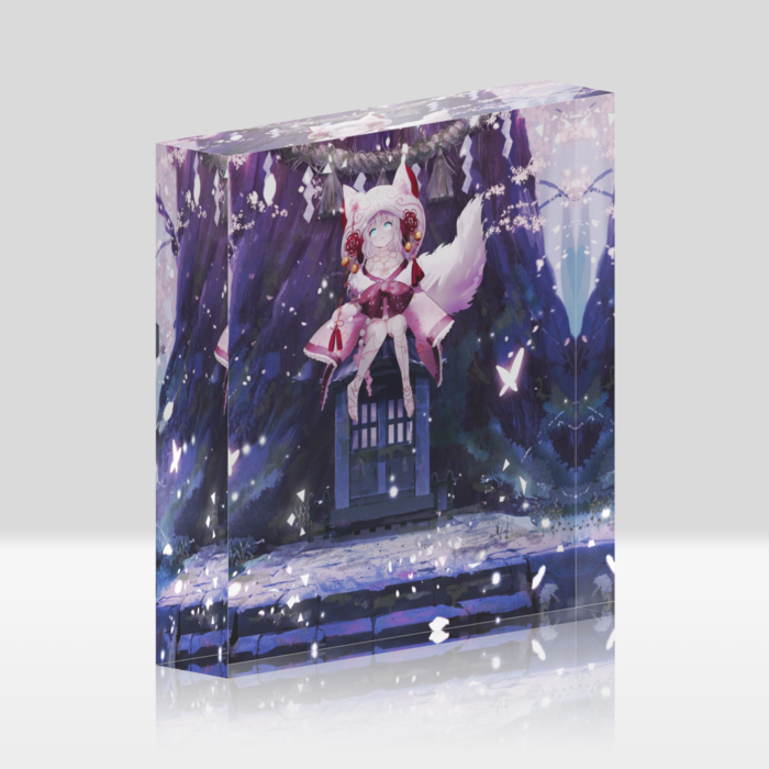 アクリルブロック - 100x100mm