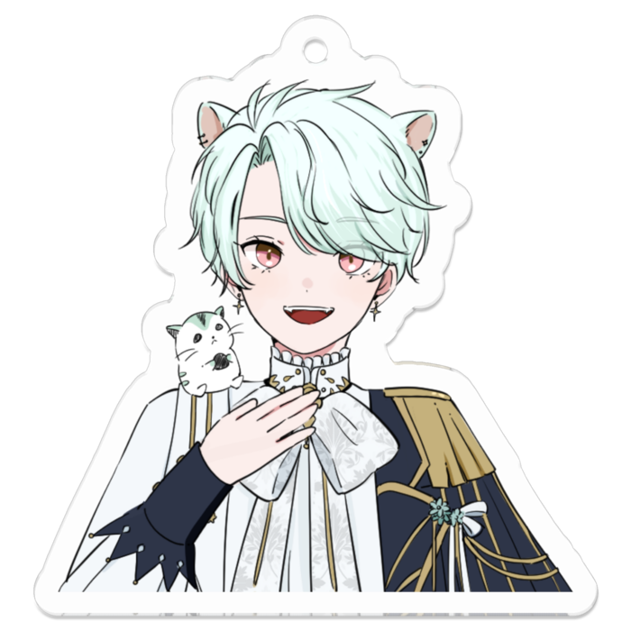 アクリルキーホルダー（コーティング） - 50 x 50 (mm)