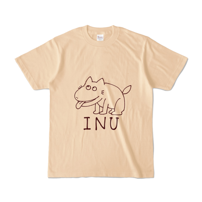 カラーTシャツ - S - ナチュラル (淡色)