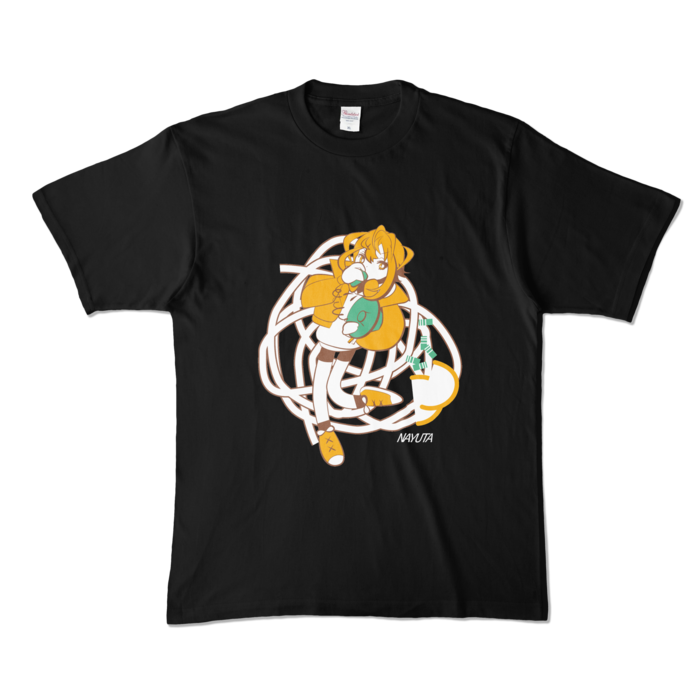 カラーTシャツ - XL - ブラック (濃色)