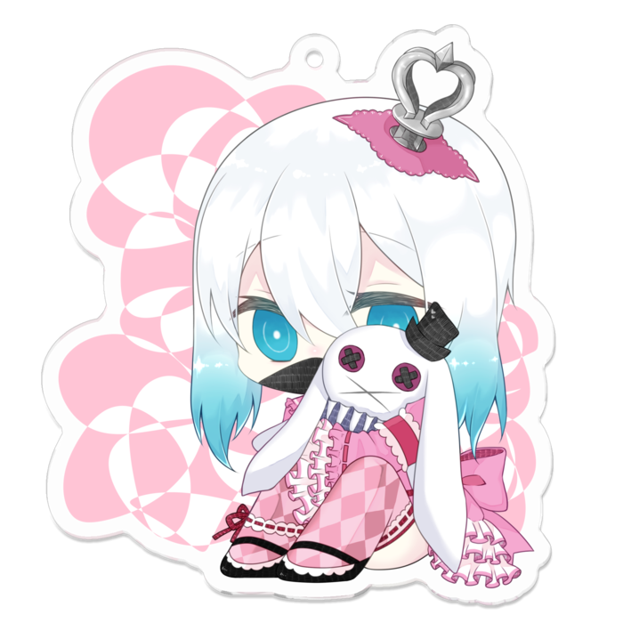 アクリルキーホルダー - 70 x 70 (mm)