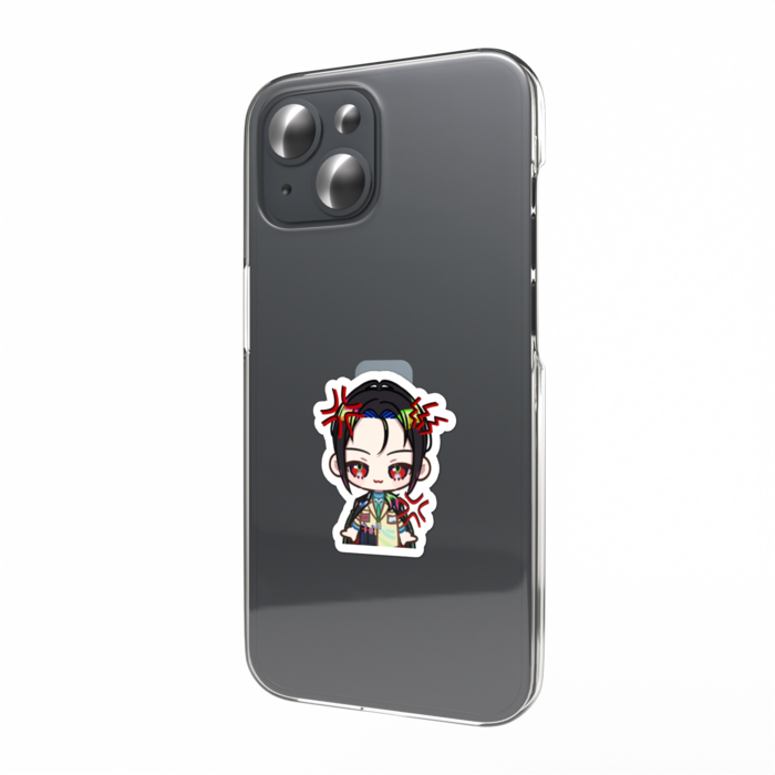 スマホステッカー - 怒