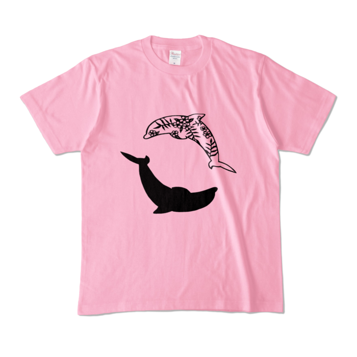 カラーTシャツ - M - ピーチ (淡色)