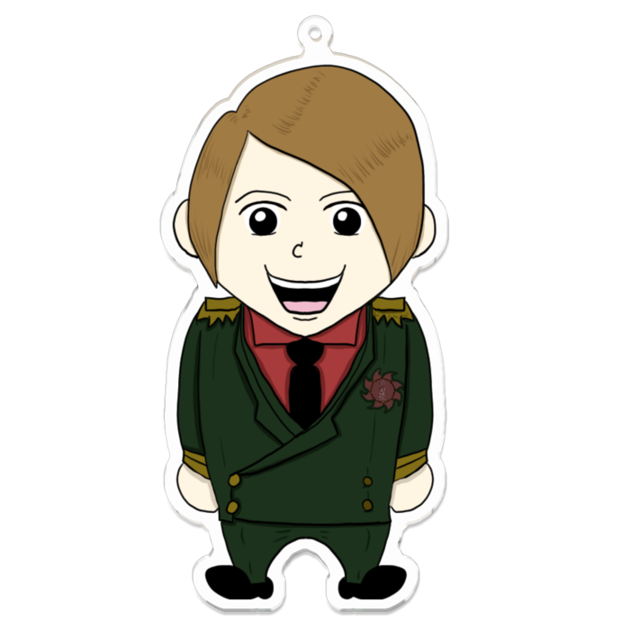 アクリルキーホルダー - 100 x 100 (mm)