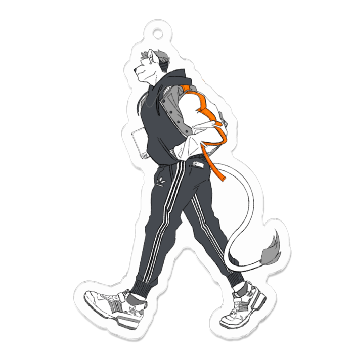 アクリルキーホルダー - 70 x 70 (mm)