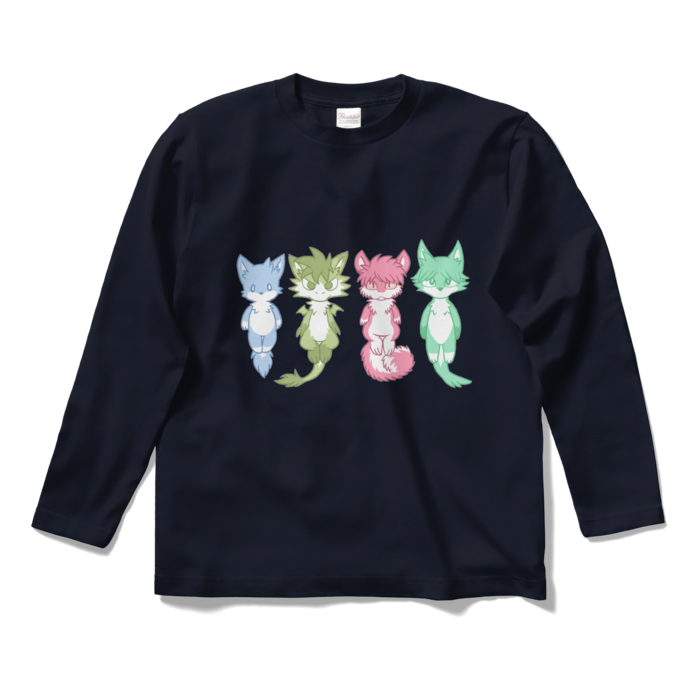 ロングスリーブTシャツ - S - ネイビー