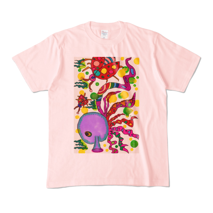 カラーTシャツ - M - ライトピンク (淡色)