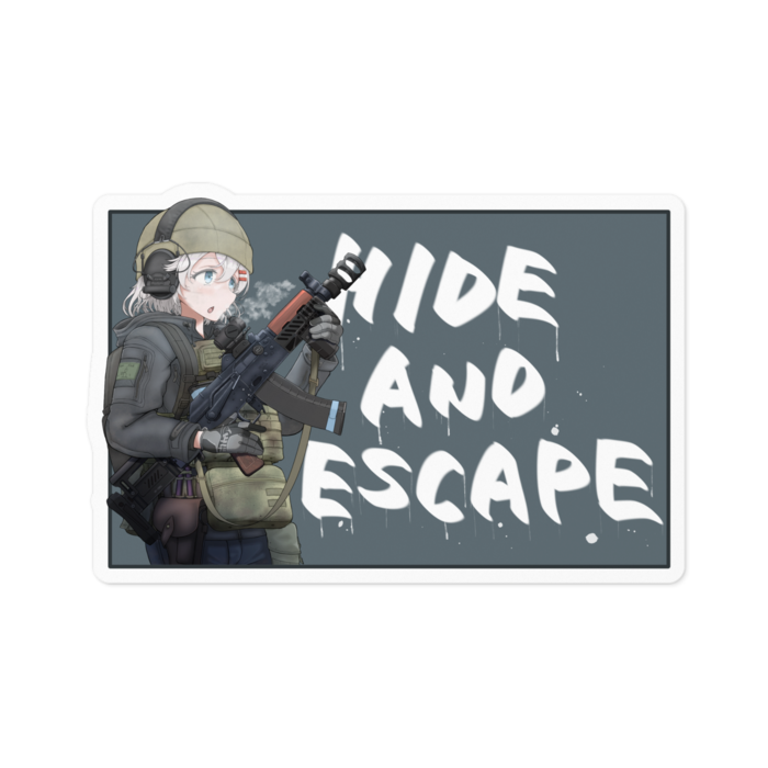 ステッカー - 100 x 100 (mm)