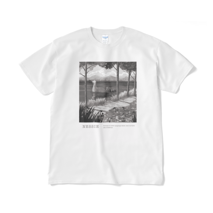 ネッシーTシャツ（短納期） - XL - ホワイト(1)