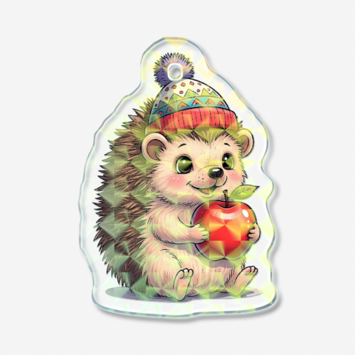 ホログラムアクリルキーホルダー - 50 × 50mm(1)