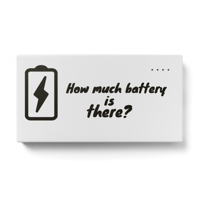 モバイルバッテリー - 123 x 65 (mm)