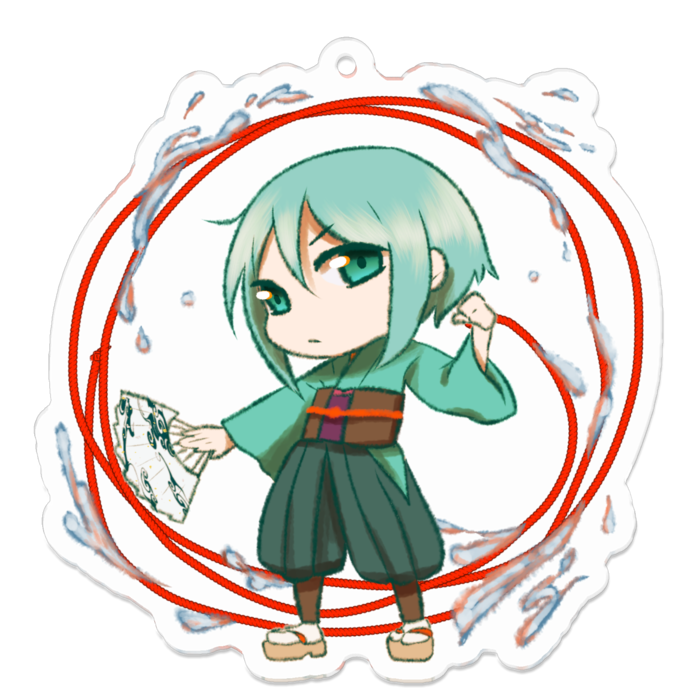 アクリルキーホルダー - 70 x 70 (mm)
