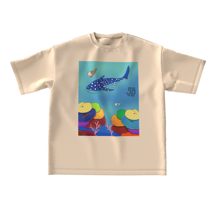 ビッグシルエットTシャツ - L - 正面