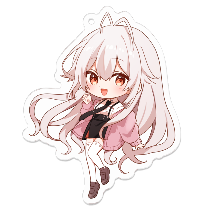 アクリルキーホルダー - 70 x 70 (mm)
