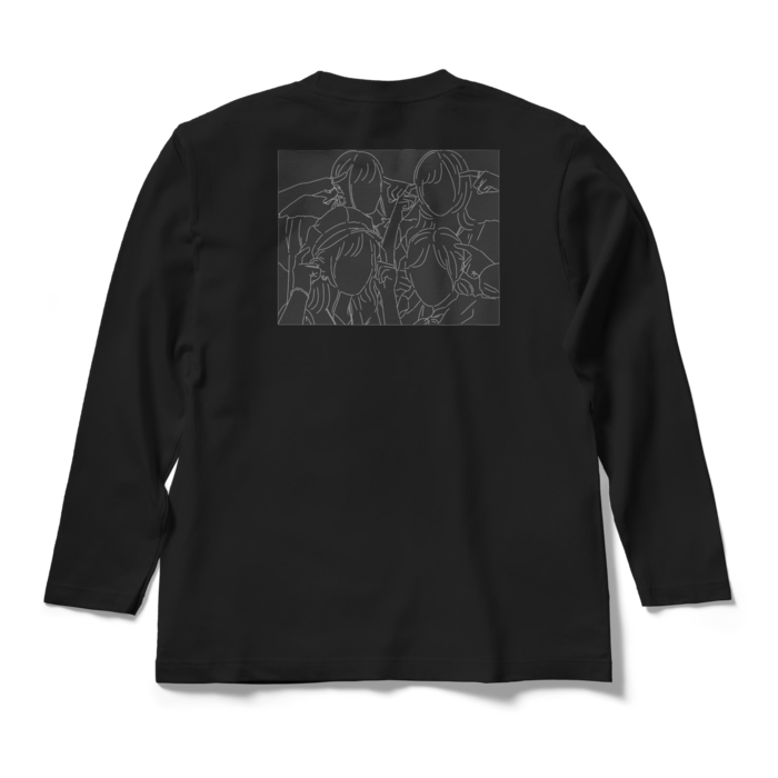 ロングスリーブTシャツ - M - ブラック
