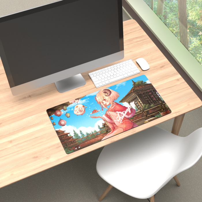 ひつじ(朝)プレイマット - 600 × 300mm