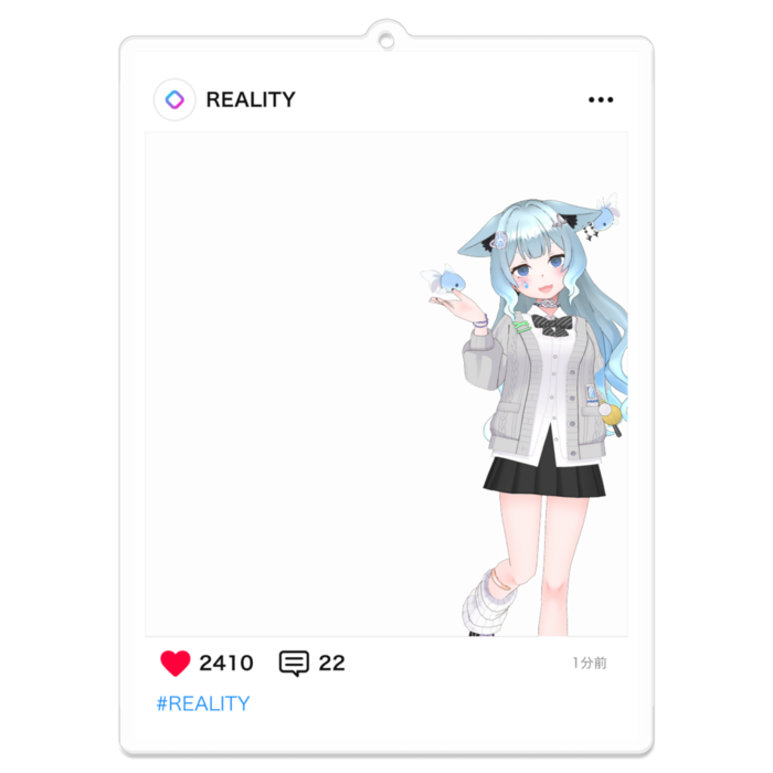 アクリルキーホルダー - 100 x 100 (mm)