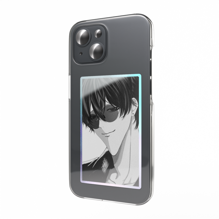 オーロラスマホステッカー - 縦