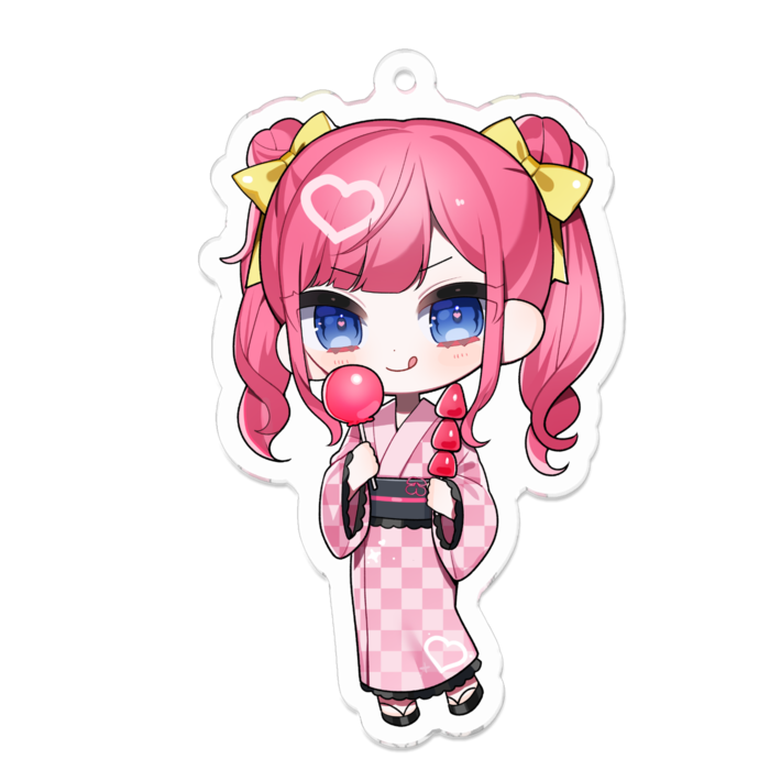 アクリルキーホルダー - 70 x 70 (mm)