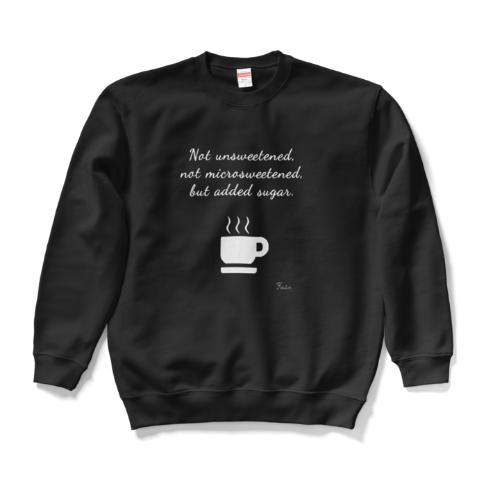 スウェット - L - ブラック