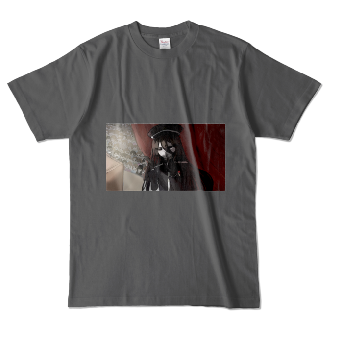 カラーTシャツ - L - チャコール (濃色)